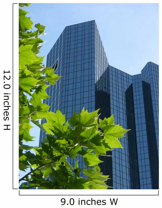 Glass Skyscraper Wall Decal