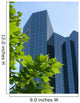 Glass Skyscraper Wall Decal