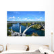 Krka River and Bridge Wall Decal