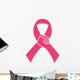 Pink Ribbon Breast Cancer Wall Decal