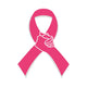 Pink Ribbon Breast Cancer Wall Decal
