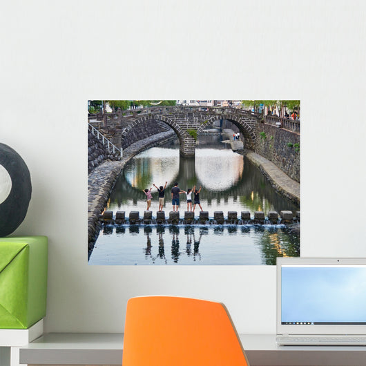 Group of Kids Enjoying Megane Wall Decal