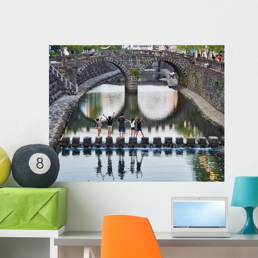 Group of Kids Enjoying Megane Wall Decal