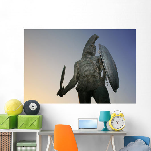 Sparta Greece Statue King Wall Decal