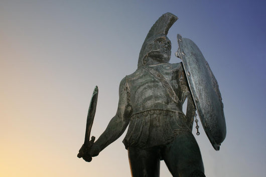 Sparta Greece Statue King Wall Decal