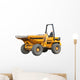 Construction Machinery Wall Decal