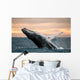 Jumping Humpback Whale Wall Decal