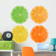 Lemon Lime Orange Fruit Wall Stickers Wall Decal