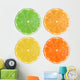 Lemon Lime Orange Fruit Wall Stickers Wall Decal