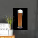 Tall Glass Beer Wall Decal