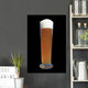 Tall Glass Beer Wall Decal