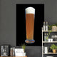Tall Glass Beer Wall Decal