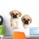 Puggle Puppies Wall Decal