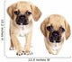 Puggle Puppies Wall Decal