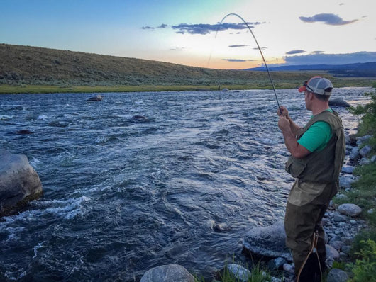 Fly Fishing River Wall Decal