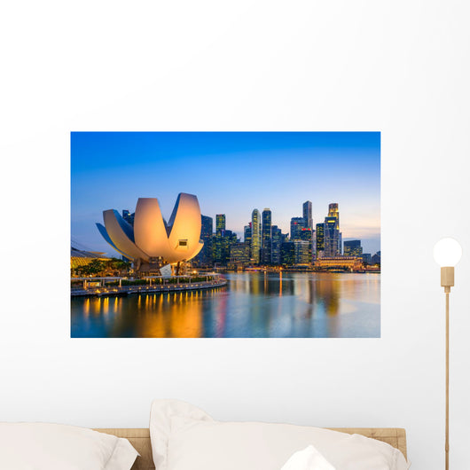 Singapore Skyline Wall Decal