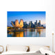 Singapore Skyline Wall Decal