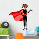 Superhero Woman Wall Decal