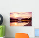 Mountain Sunset Wall Decal