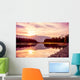 Mountain Sunset Wall Decal