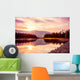 Mountain Sunset Wall Decal