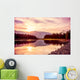 Mountain Sunset Wall Decal