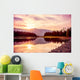 Mountain Sunset Wall Decal