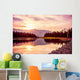 Mountain Sunset Wall Decal