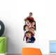 Group of Children Brushing Their Teech Wall Decal