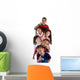 Group of Children Brushing Their Teech Wall Decal