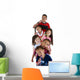 Group of Children Brushing Their Teech Wall Decal