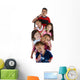 Group of Children Brushing Their Teech Wall Decal