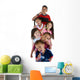 Group of Children Brushing Their Teech Wall Decal