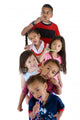 Group of Children Brushing Their Teech Wall Decal