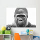 Old Gorilla Wall Decal