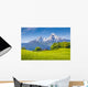 Swiss Alps Landscape Wall Decal