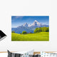 Swiss Alps Landscape Wall Decal