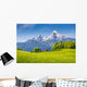 Swiss Alps Landscape Wall Decal