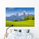 Swiss Alps Landscape Wall Decal