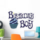 Birthday Boy Wall Decal