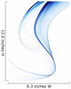 Abstract Wisp Illustration Wall Decal