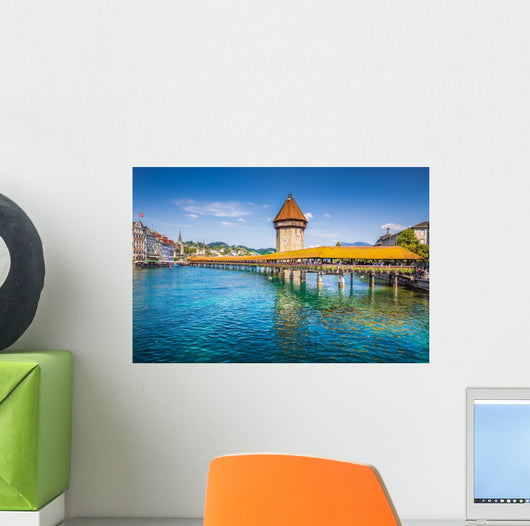 Historic Town Lucerne Wall Decal