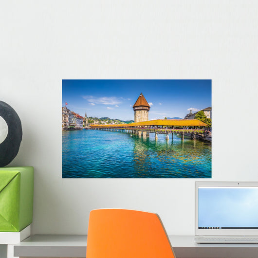 Historic Town Lucerne Wall Decal