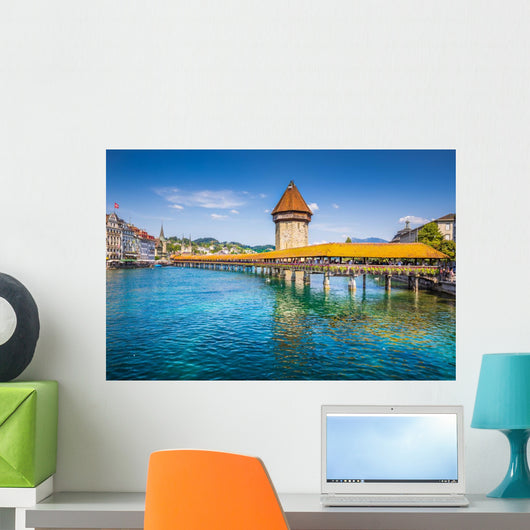 Historic Town Lucerne Wall Decal