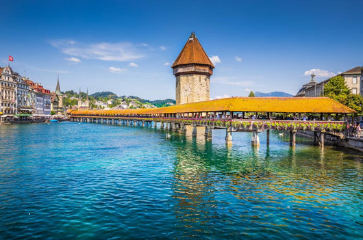 Historic Town Lucerne Wall Decal