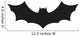Black Bat Wall Decal