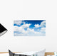 Cloudy Blue Sky Wall Decal