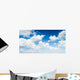 Cloudy Blue Sky Wall Decal