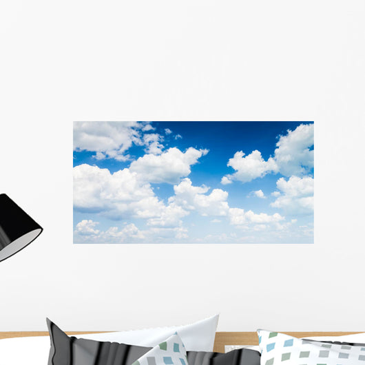 Cloudy Blue Sky Wall Decal