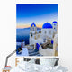 Santorini Greece Oia Sunset Wall Decal